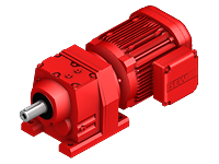 AC motors R series helical gear unit R07DRS71S4