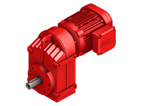 AC motors F series parallel shaft helical gear unit FA97DRE200L4