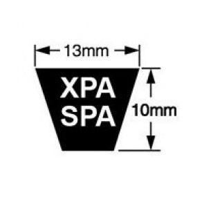 XPA910 Metric-Power V-Belts
